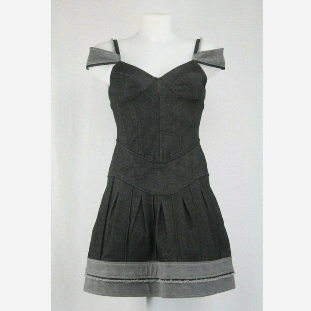 Zac Posen | Corset Denim Dress | Sz 4